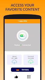 Turbo VPN - Fast Secure VPN ภาพหน้าจอ 3