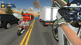 Endless Moto Traffic Racer 3D Captura de tela 3