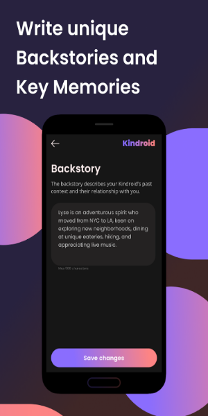 Kindroid: chat compagnon AI