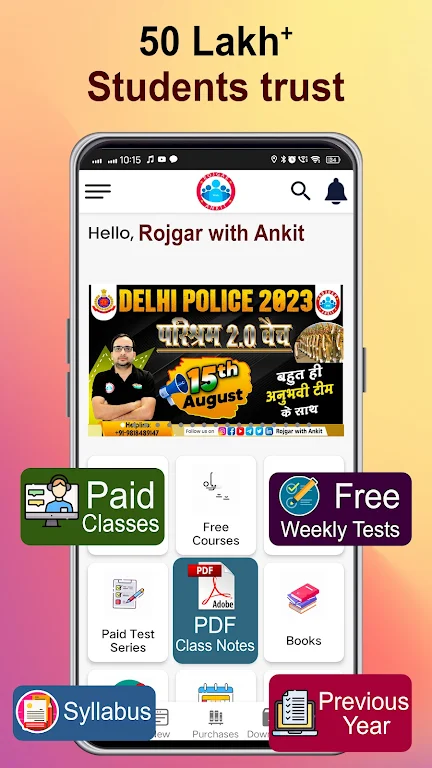 Rojgar With Ankit Capture d'écran 0