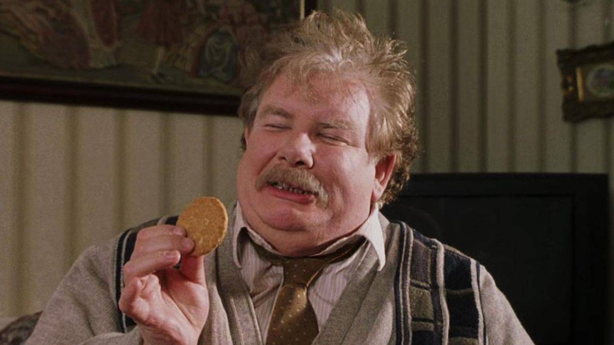 Richard Griffiths sebagai Vernon Dursley di Harry Potter dan The Sorcerer's Stone