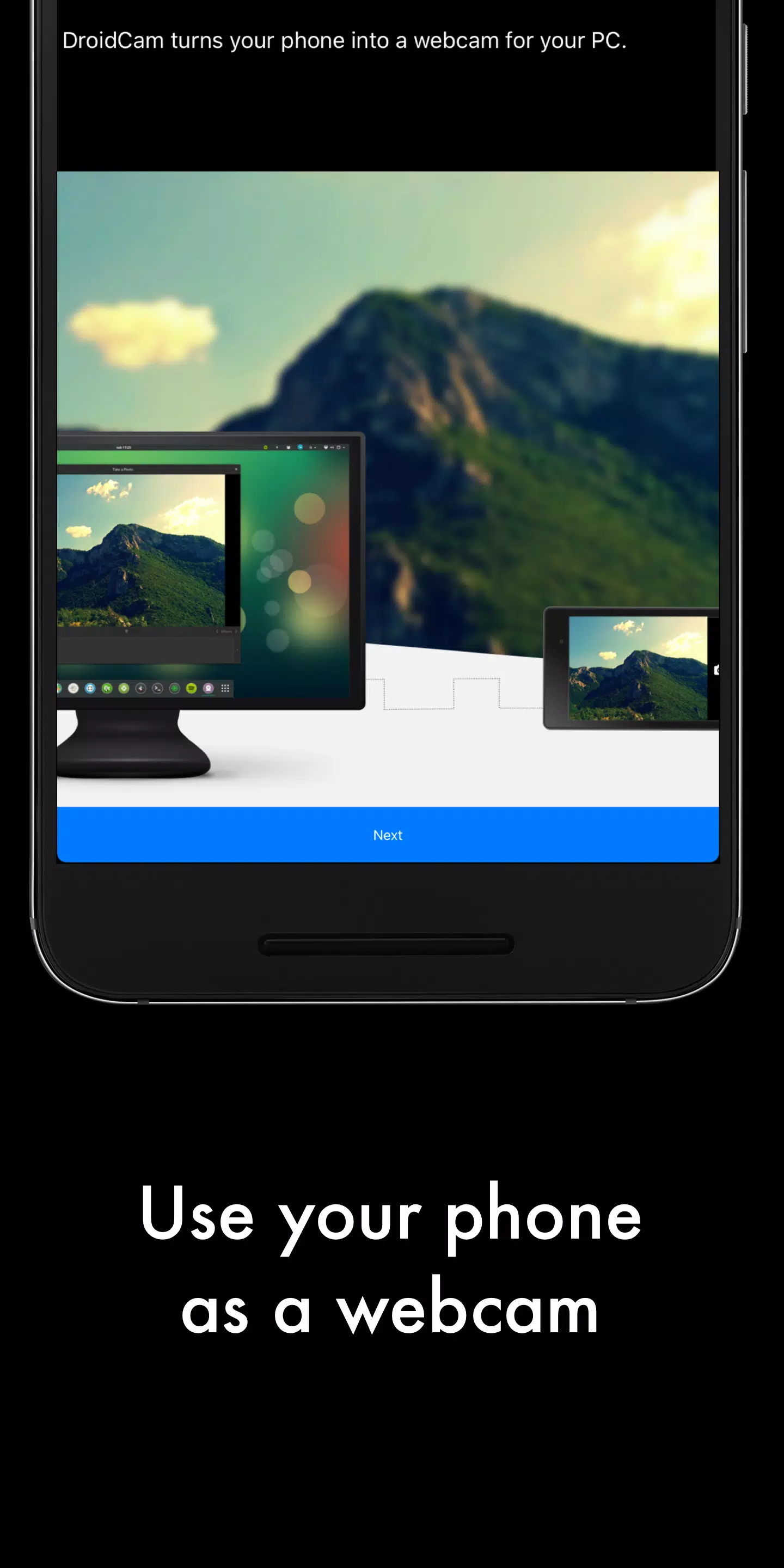DroidCam Webcam (Classic) Скриншот 0