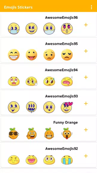 Emoji Stickers WASticker Capture d'écran 0