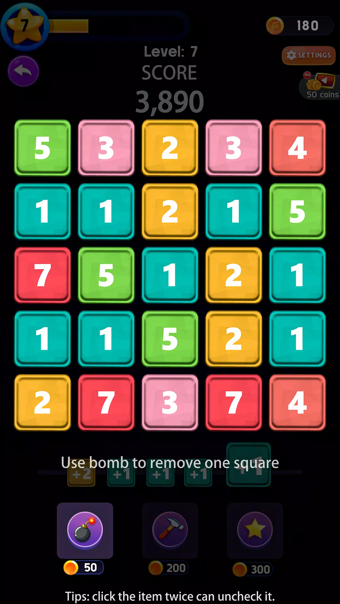 Number Merge Puzzle Match スクリーンショット 2