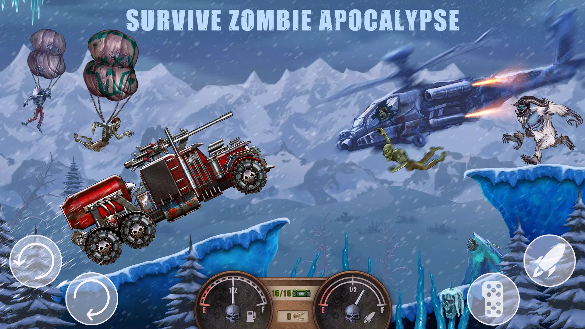 Zombie Hill Racing स्क्रीनशॉट 1