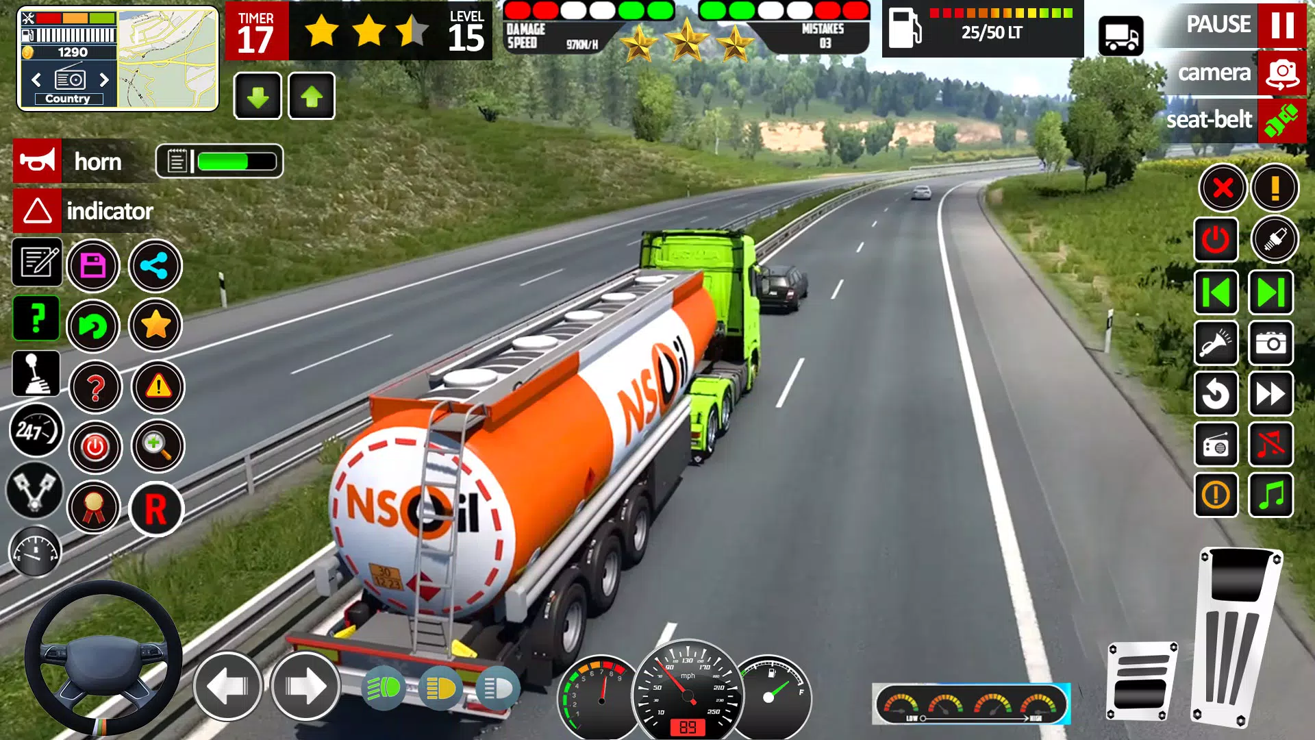 Drive Oil Tanker: Truck Games Captura de tela 2