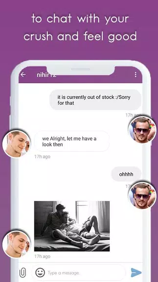 Gay Dating, Chat and Meet スクリーンショット 0