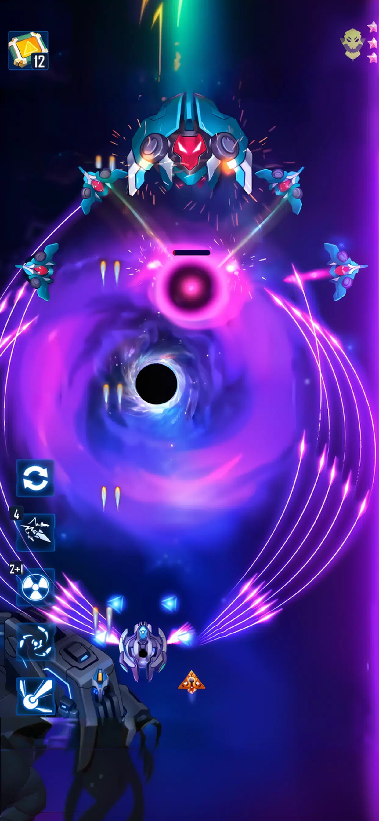 WindWings: Space Shooter ภาพหน้าจอ 2