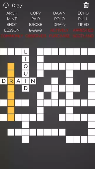 Crossword : Word Fill Tangkapan skrin 3