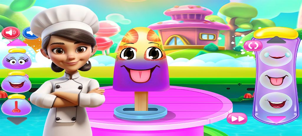 game cooking candy decoration Captura de pantalla 3