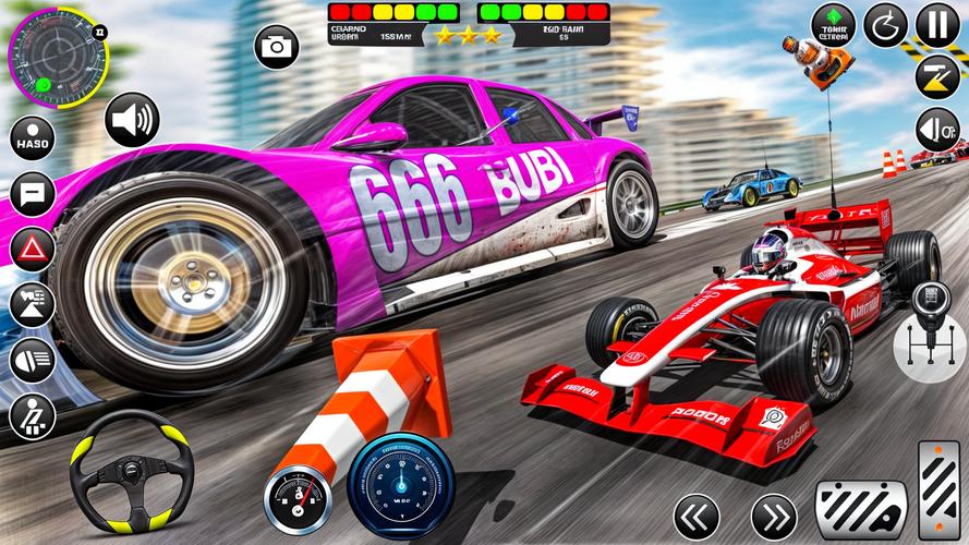 Toy Car Stunts GT Racing Games Ảnh chụp màn hình 0