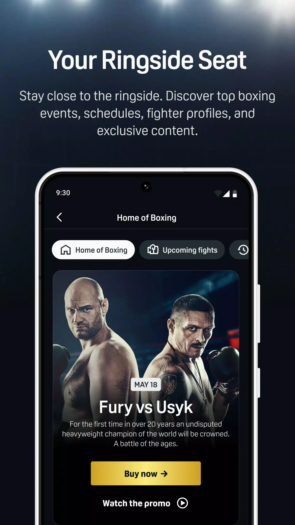 DAZN - Sport Live Stream Screenshot 1