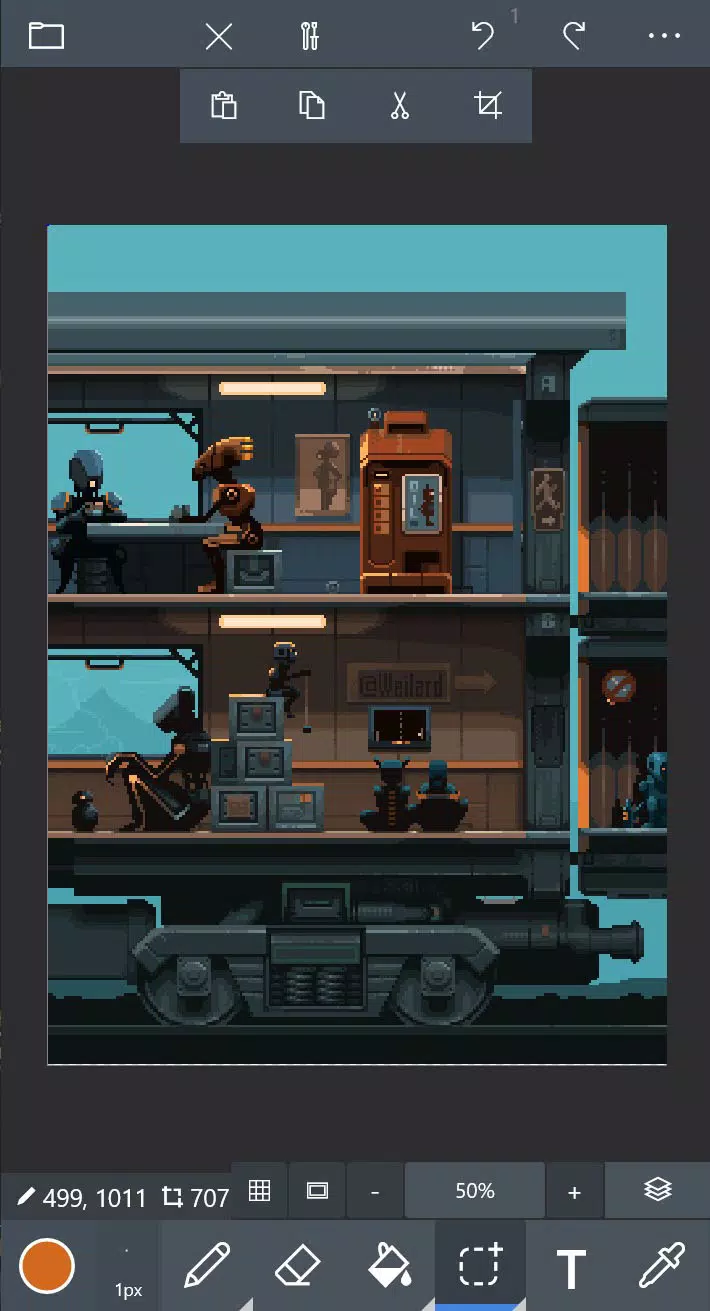 Pix2D - Pixel art studio Ảnh chụp màn hình 1