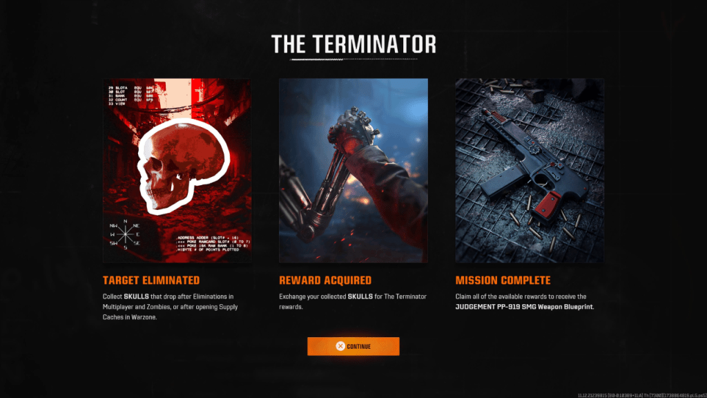 Terminator Event Screenshot