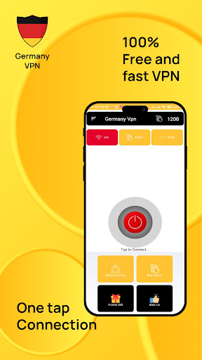 Germany VPN Get German IP ဖန်သားပြင်ဓာတ်ပုံ 0