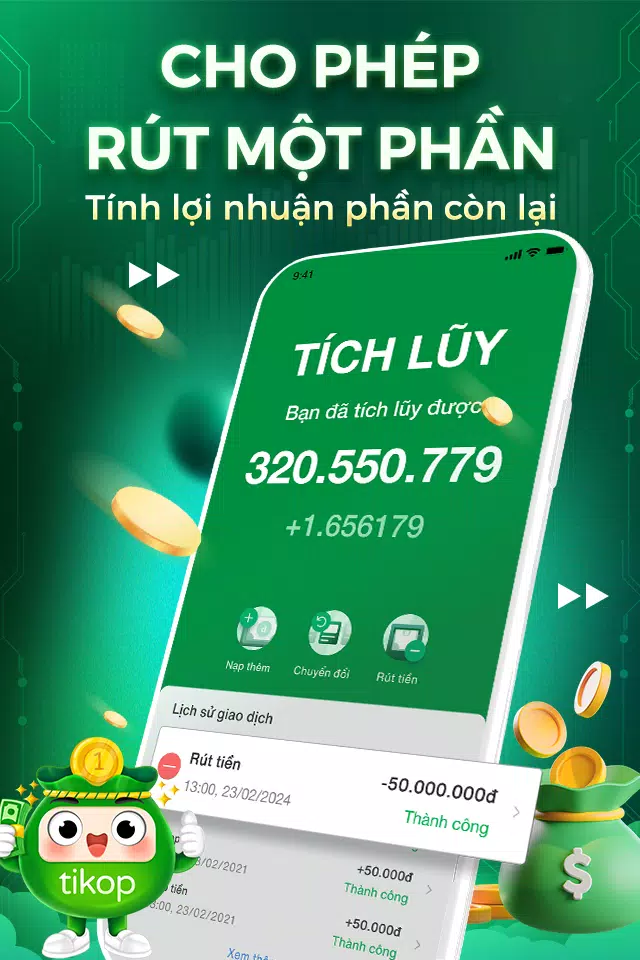 Tikop - Tích lũy và Đầu tư应用截图第2张
