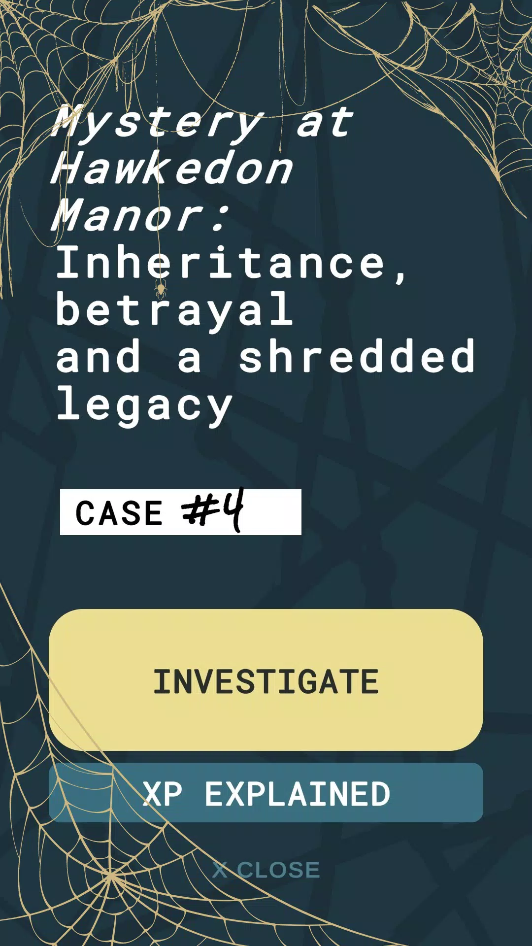 Whodunit? Murder Mystery Games Captura de tela 2
