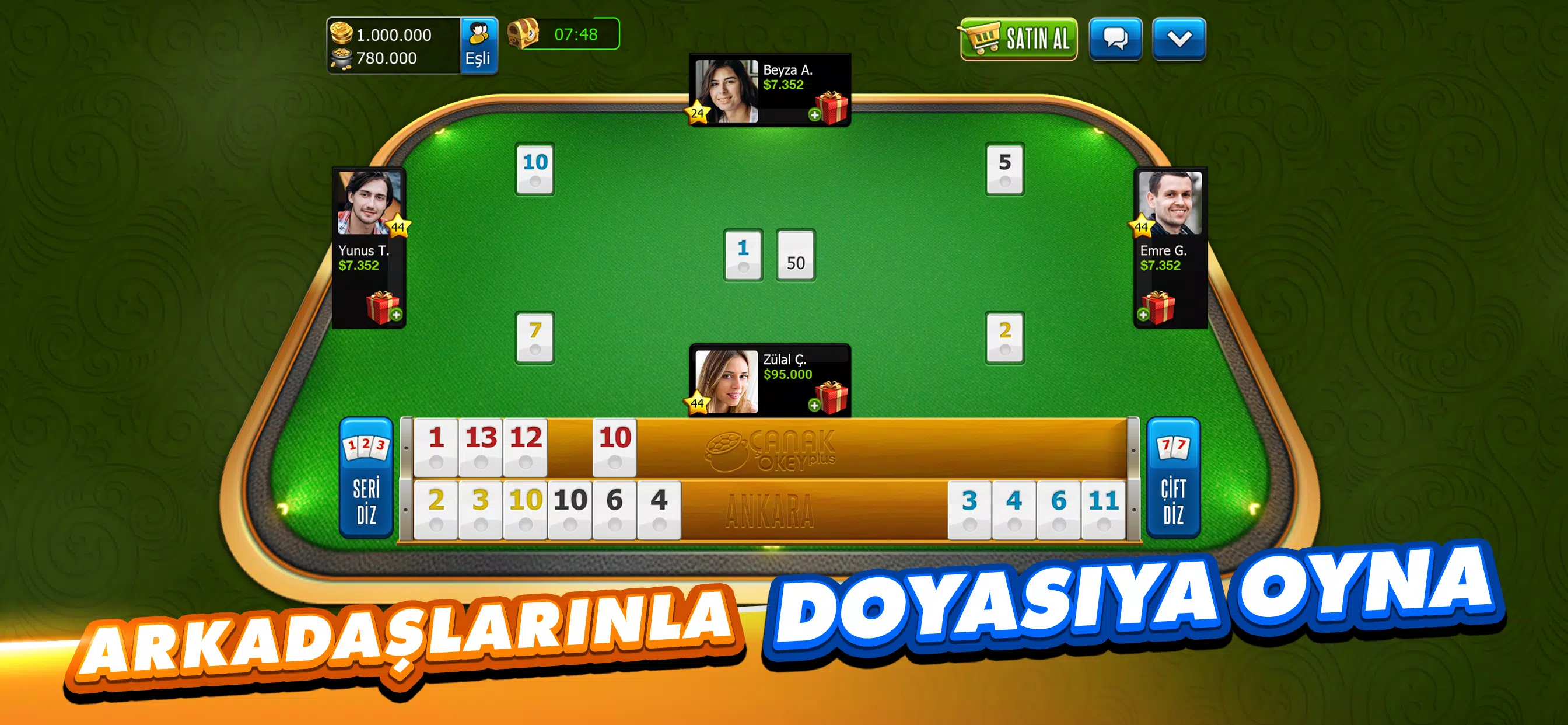 Çanak Okey Plus 스크린샷 3