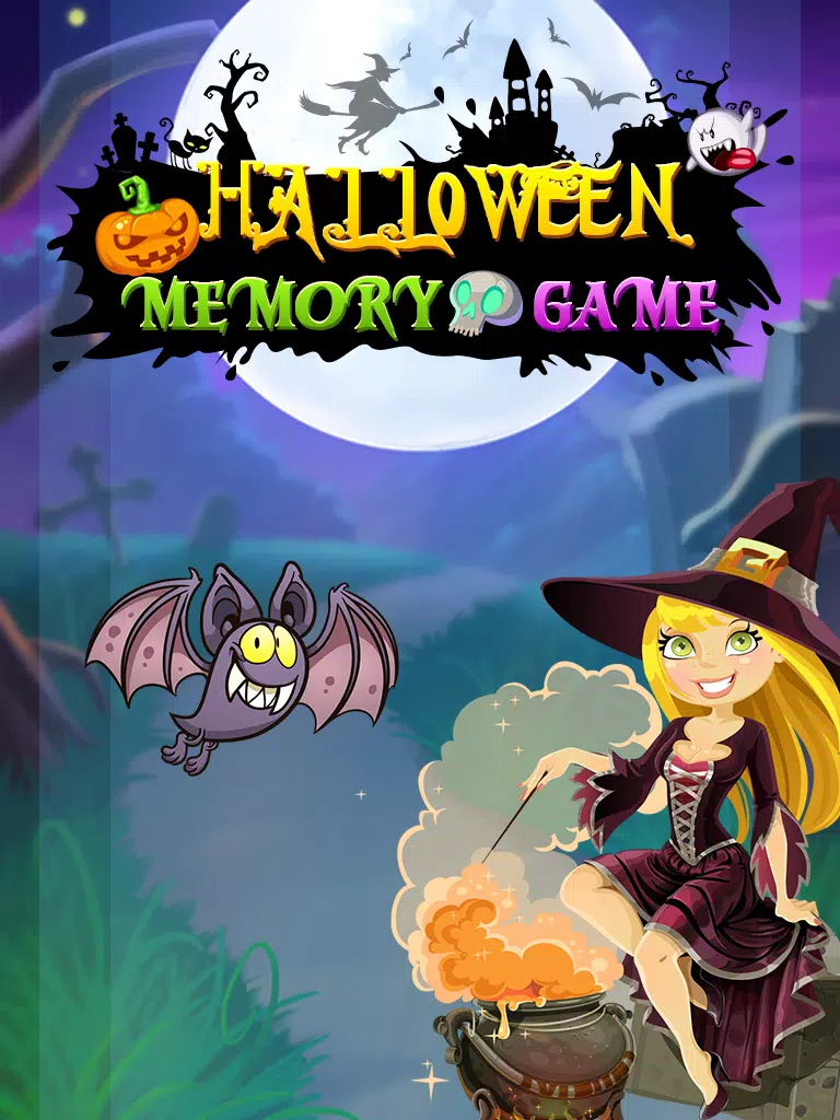 Halloween Memory Game Captura de tela 3