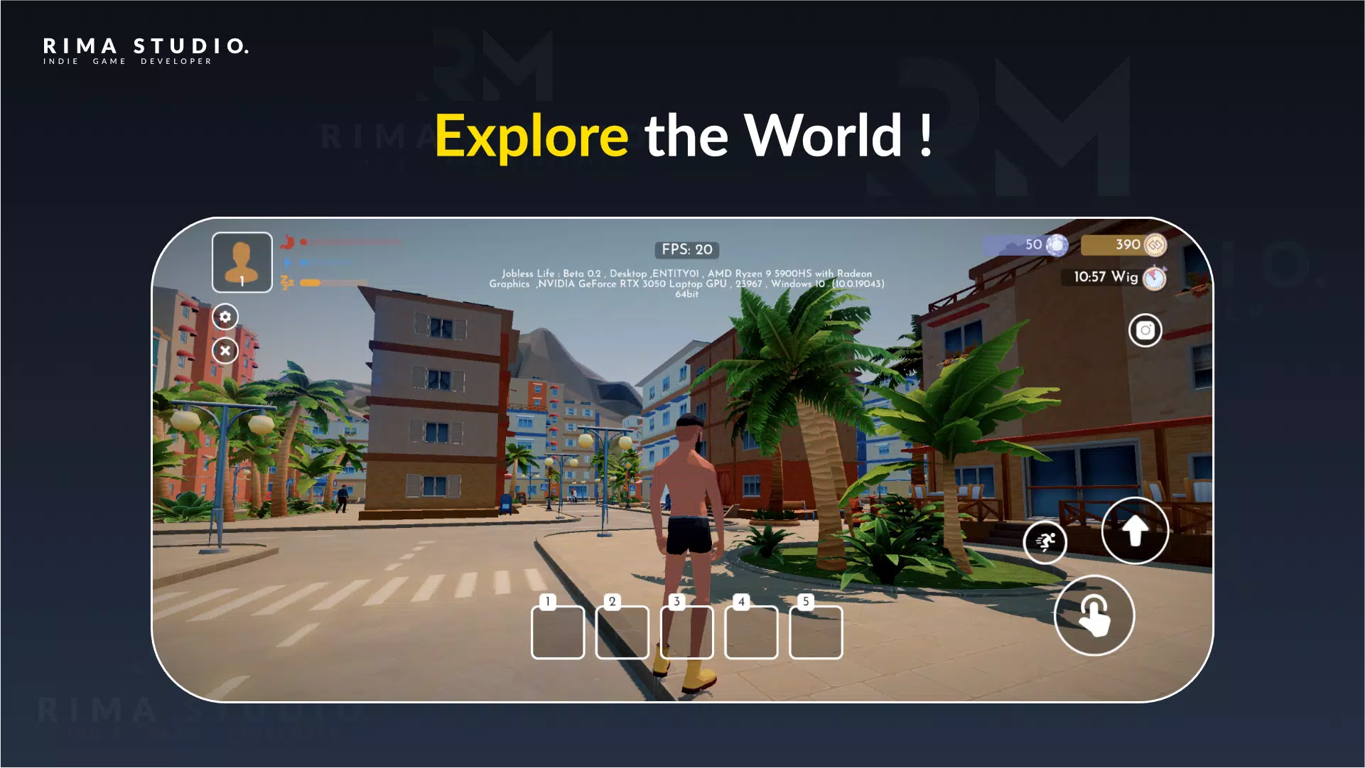 Jobless Life Captura de tela 2