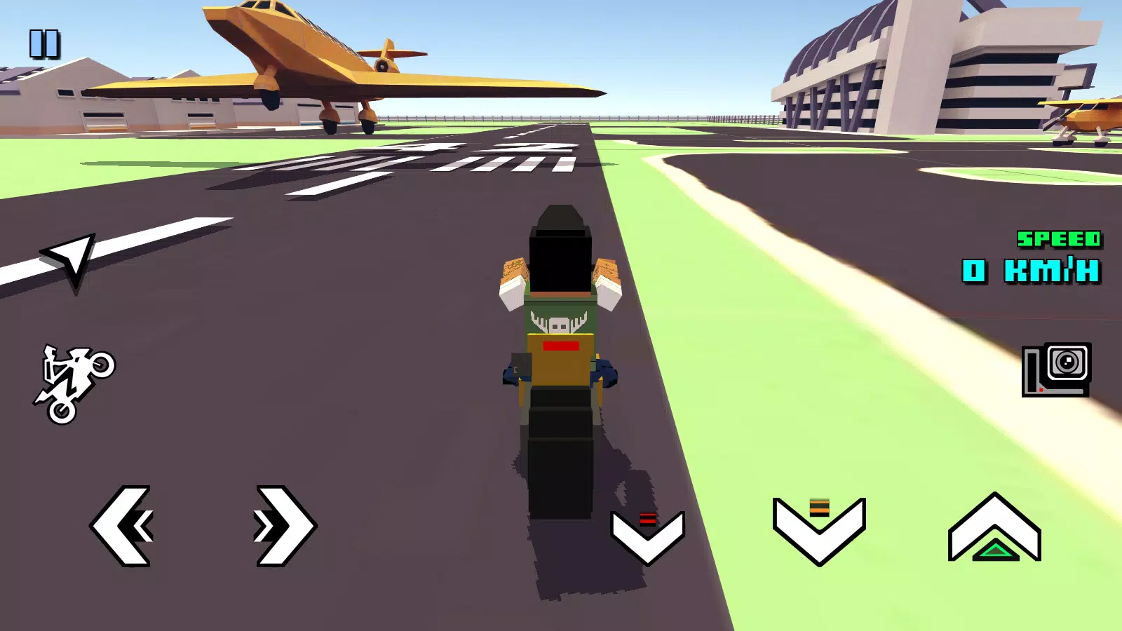 Schermata Blocky Moto Racing 3