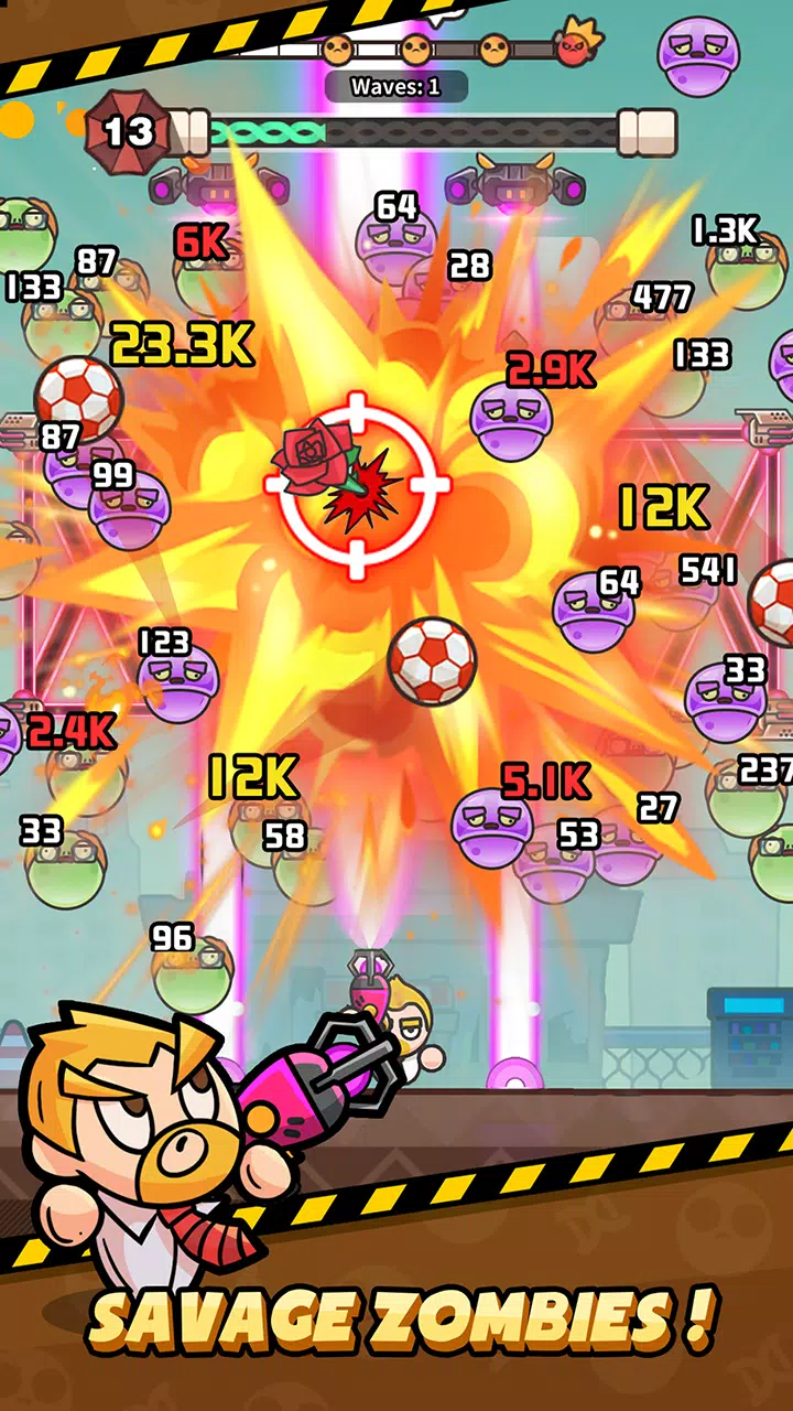 Zombie Smash: BLAM! Captura de pantalla 2