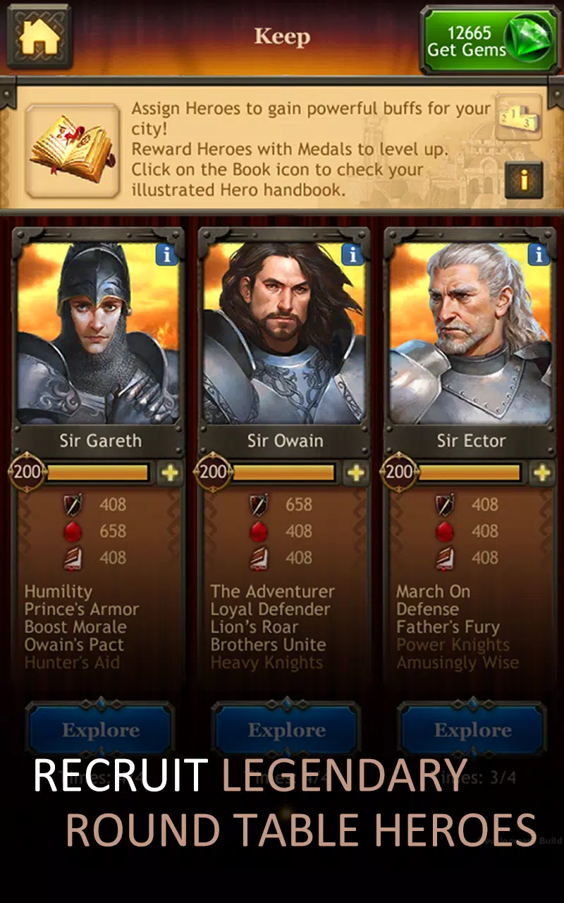 Kingdoms of Camelot: Battle應用截圖第2張