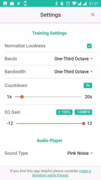 Audio Training EQ and Feedback應用截圖第1張