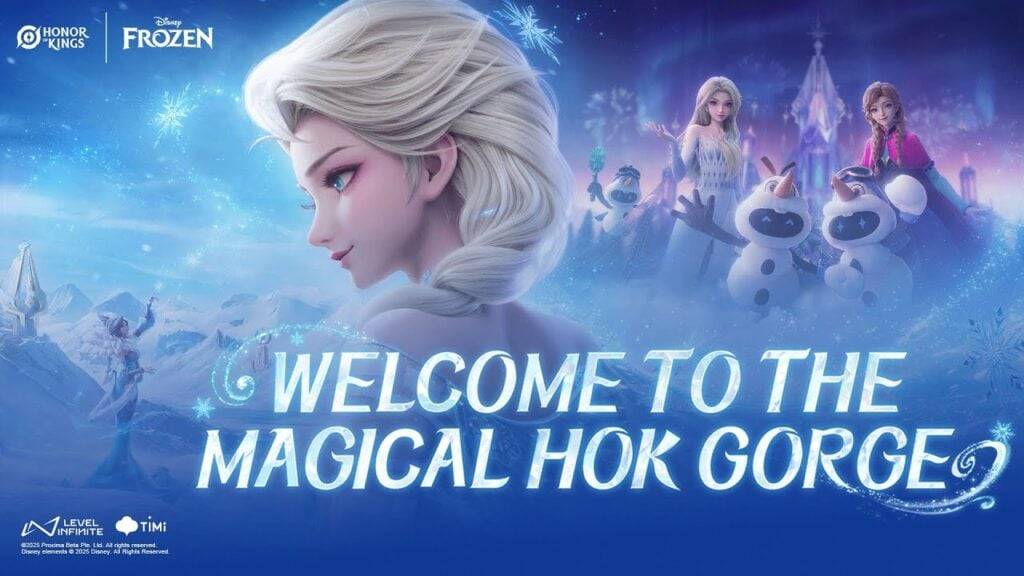 Honor of Kings' Enchanting Gorge တွင် Disney ၏ Frozen Magic ကို စူးစမ်းပါ။