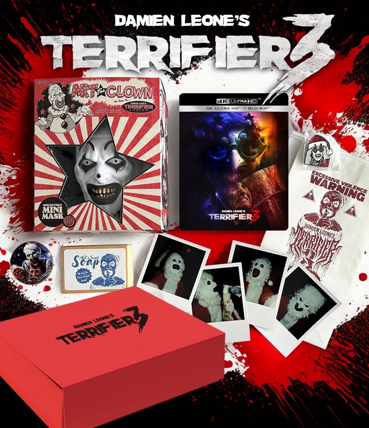 Terrifier 3 Preorders Live for Steelbook, Collector Box Set