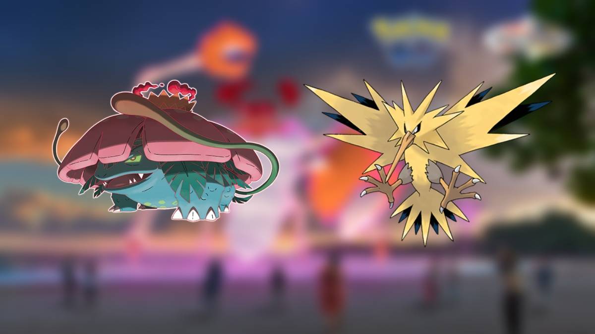 Venusaur & Zapdos, ang pinakamahusay na mga counter para sa Gigantamax Kingler sa Pokémon Go