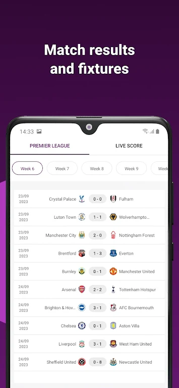 England League by Super Score Screenshot 1