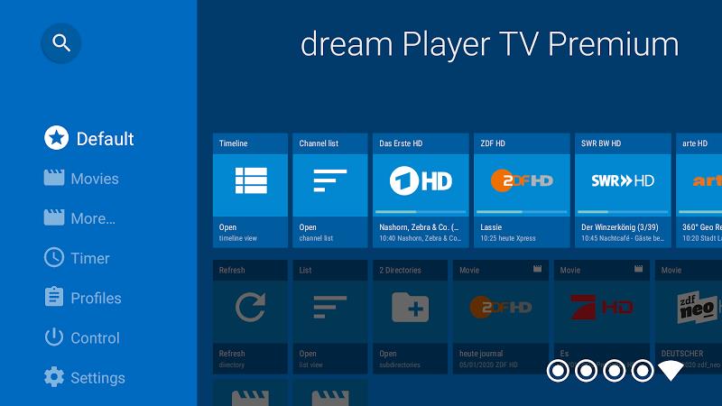 dream Player for Android TV Schermafbeelding 1