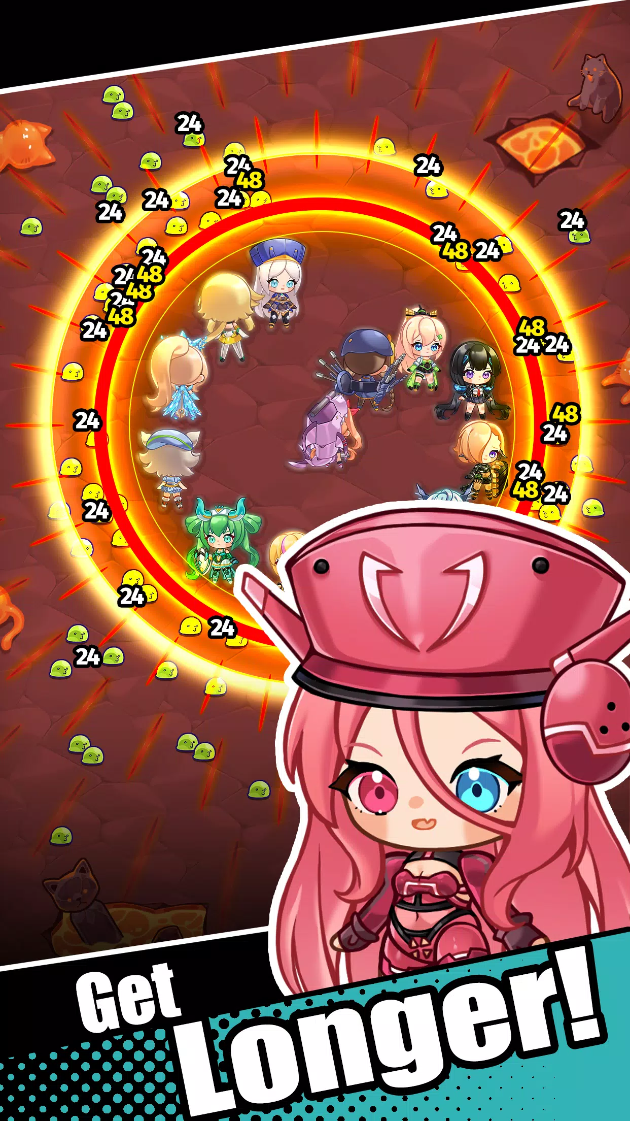 Hero io : RPG Survivor應用截圖第1張