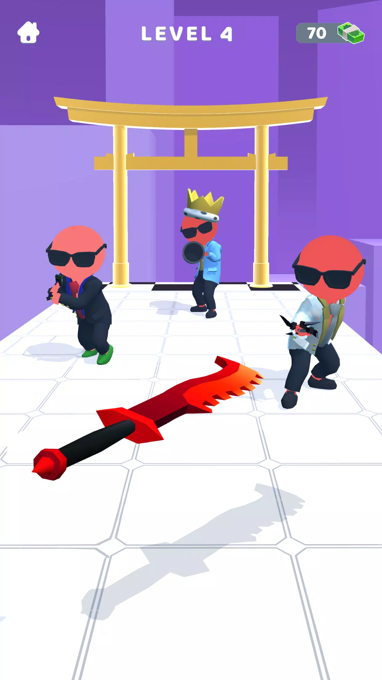 Sword Play! Ninja Slice Runner Скриншот 3