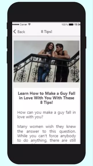Schermata How To Make A Guy Fall In Love 1