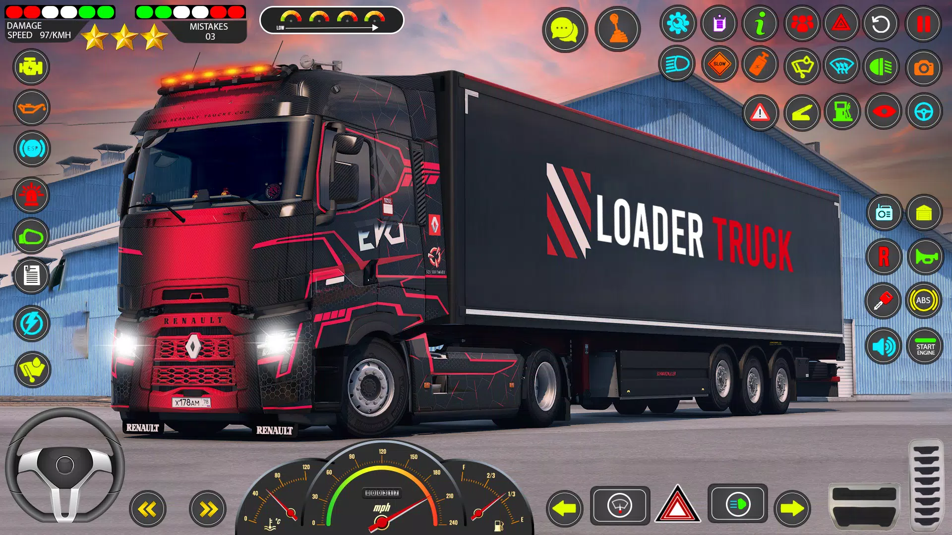 Euro Truck Games Sim 3d應用截圖第1張