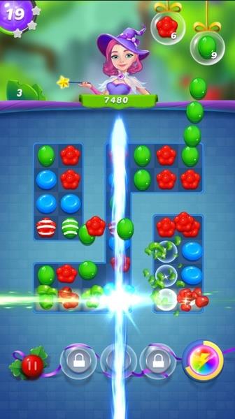 Candy Witch Match 3 Puzzle Ảnh chụp màn hình 3