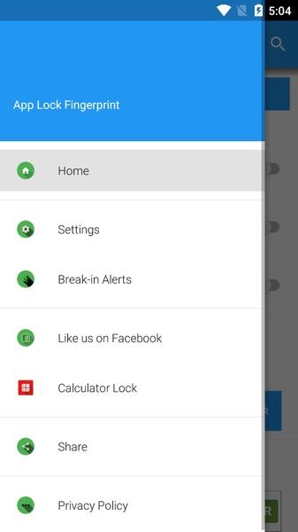 Fingerprint App Lock Capture d'écran 2