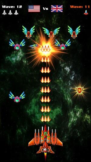 Galaxy Attack  Flugzeugspiel Screenshot 0