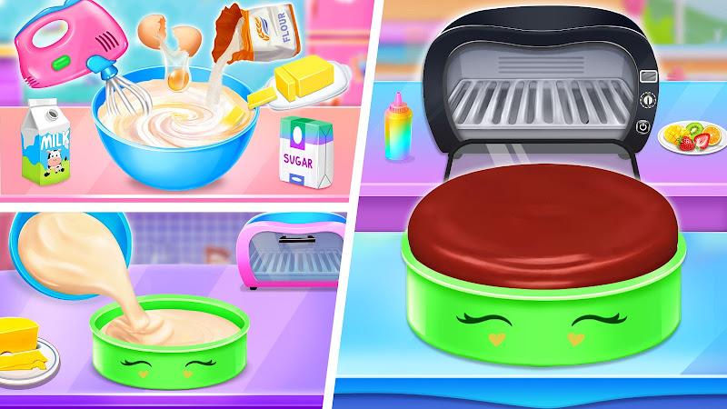 Ice cream Cake Maker Cake Game Screenshot 1