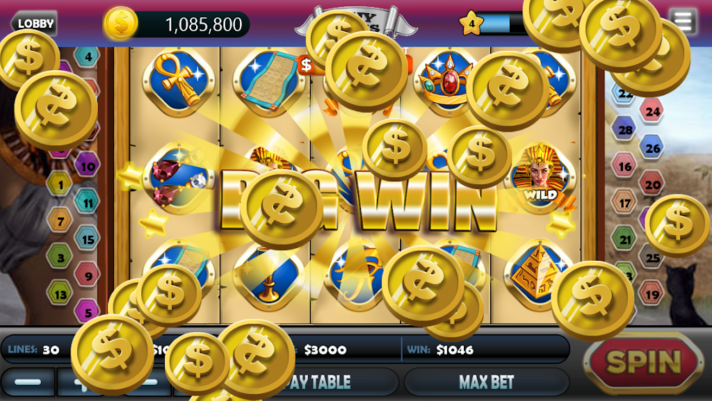 Huge Vegas Lucky Casino Slots Games Ảnh chụp màn hình 1