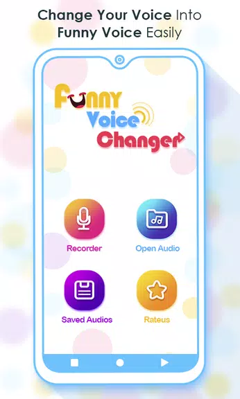 Voice Changer - Funny Recorder Capture d'écran 0