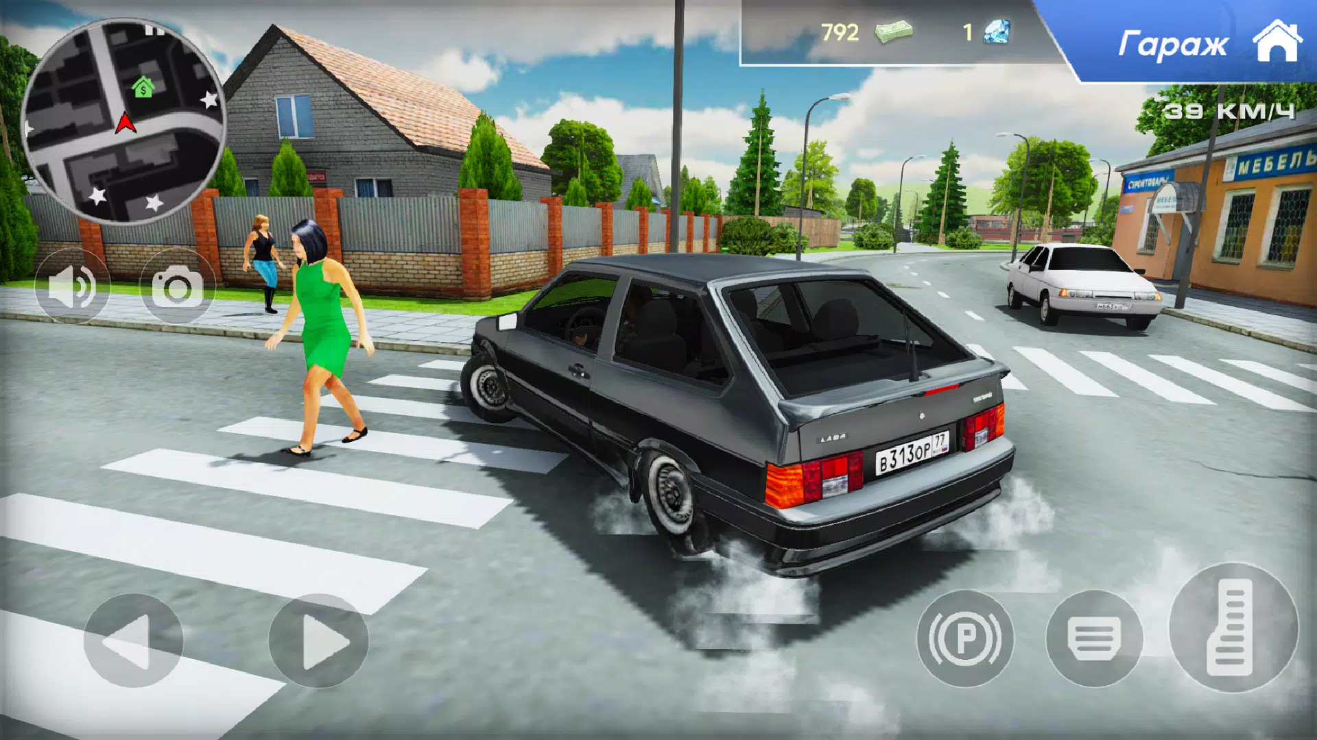 Lada 2113 Russian City Driving Captura de pantalla 2