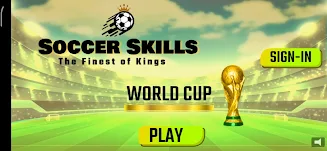 Soccer Skills - Cup of World स्क्रीनशॉट 0