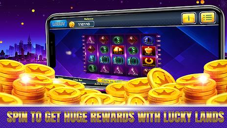 Lucky Lands Slots Money Casino Captura de pantalla 2