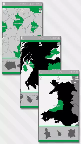 E. Learning UK Map Puzzle スクリーンショット 1