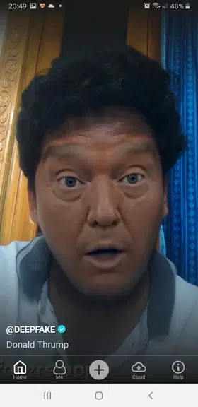 fakers.app - Impressions Deep Fake Face Swap Capture d'écran 2