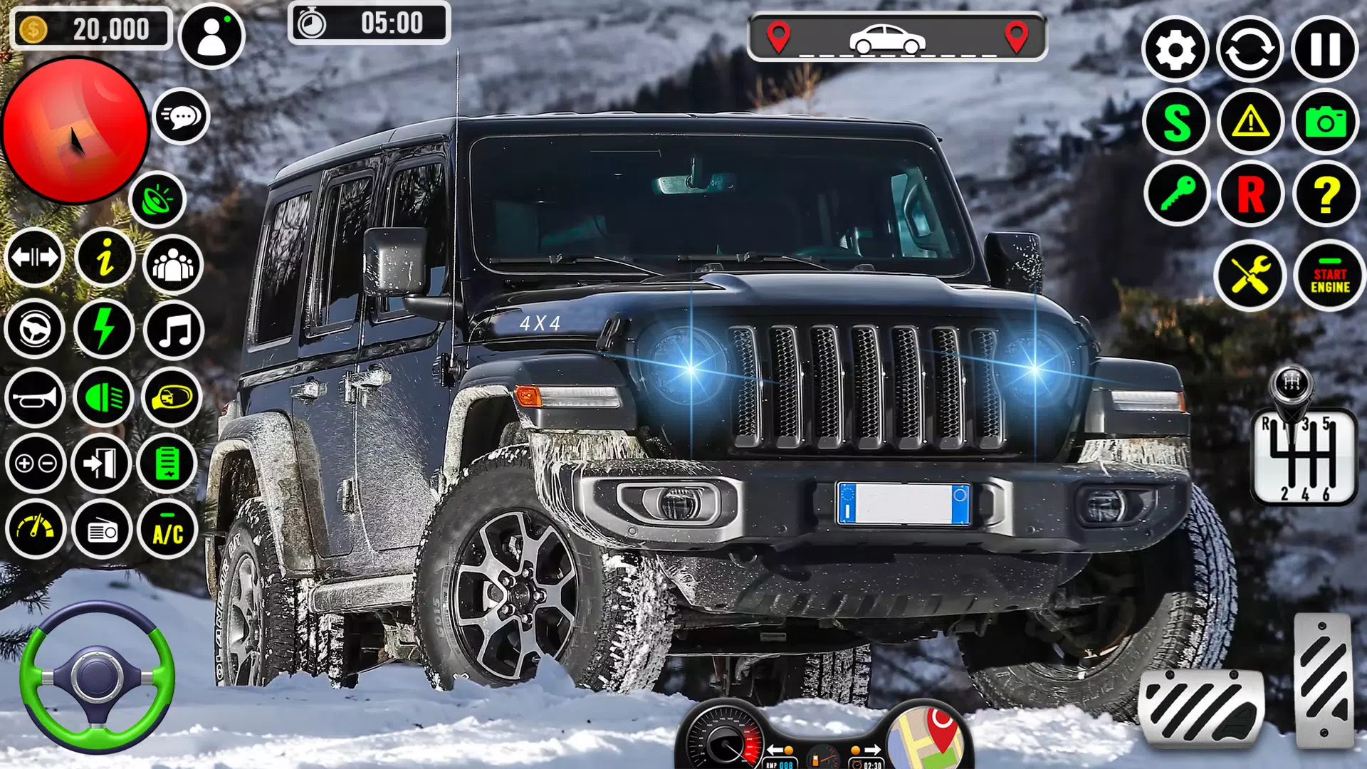 Jeep Driving Game: SUV Jeep ဖန်သားပြင်ဓာတ်ပုံ 1