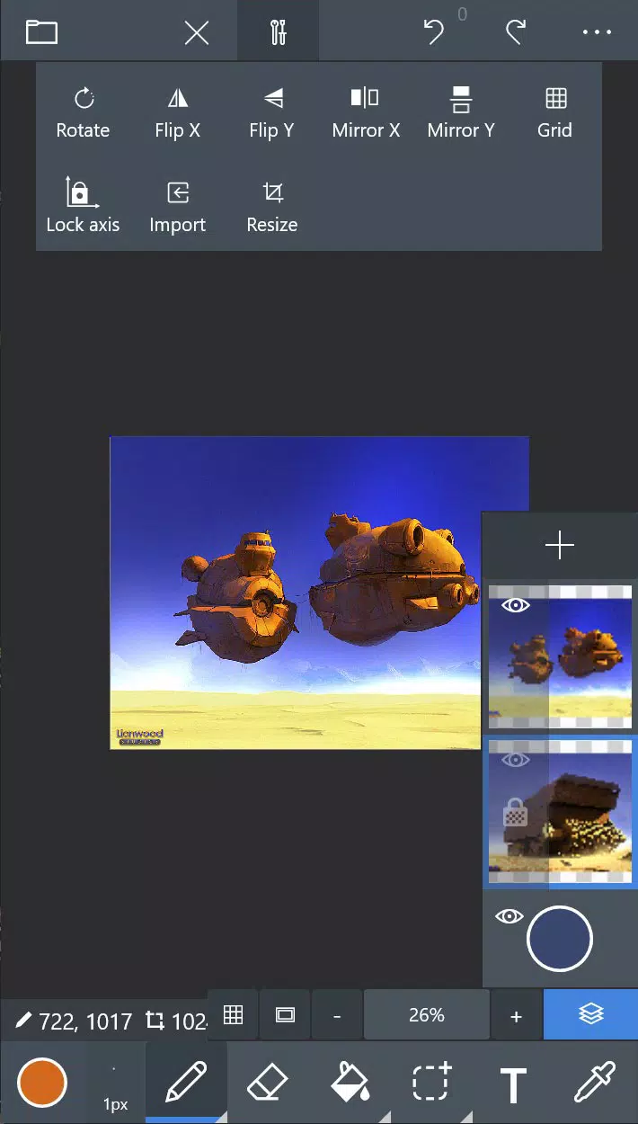 Pix2D - Pixel art studio Ảnh chụp màn hình 2